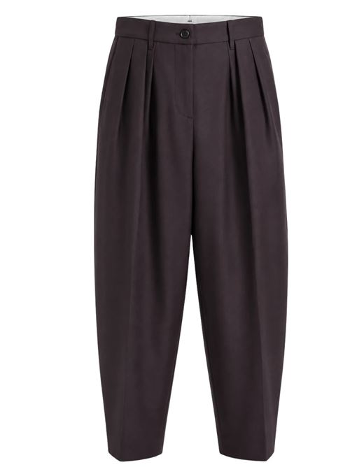 Pantalone baloon con pinces in lana NINE IN THE MORNING | GERDAAMETISTA